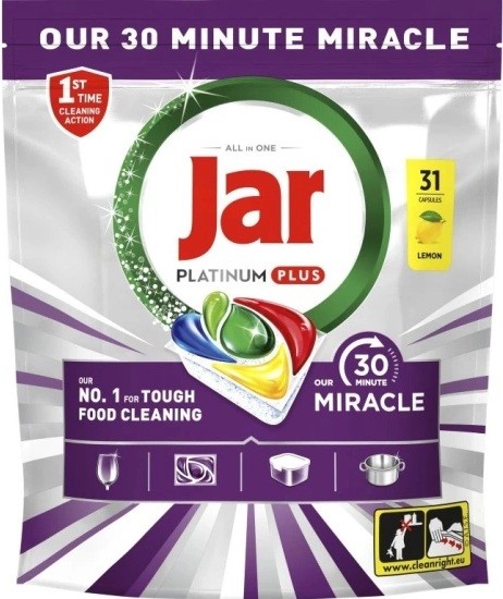 Jar kapsle do myčky Our 30 Minute Miracle, 31 ks Jar kapsle do myčky Our 30 Minute Miracle, 31 ks